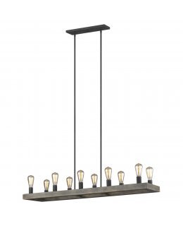 Feiss  F3931-10WOW-AF  Avenir Linear Chandelier